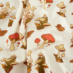 Load image into Gallery viewer, Mushrooms Cream by Birch Fabrics  - Organic Cotton Poplin
