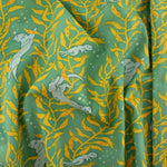 Load image into Gallery viewer, Otters Mid Blue by Birch Fabrics  - Organic Cotton Poplin
