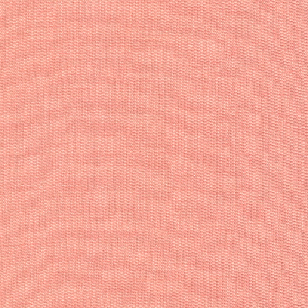 Cirrus Solids CORAL by Cloud9  - Organic Cotton Broadcloth