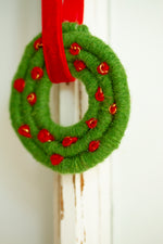 Load image into Gallery viewer, Wool Wreath Ornament
