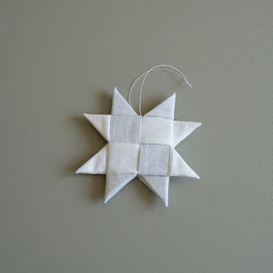 Large Folded Fabric Star