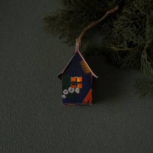 Holiday Fabric House Luminary