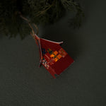 Load image into Gallery viewer, Holiday Fabric House Luminary
