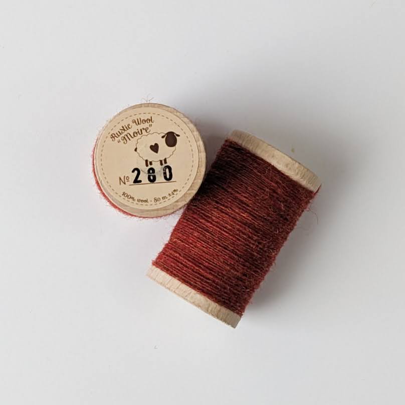 Wool Embroidery Thread - Reds/Oranges/Yellows