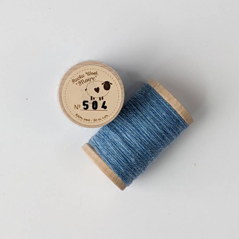 Wool Embroidery Thread - Blues
