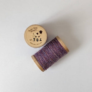 Wool Embroidery Thread - Purples/Pinks