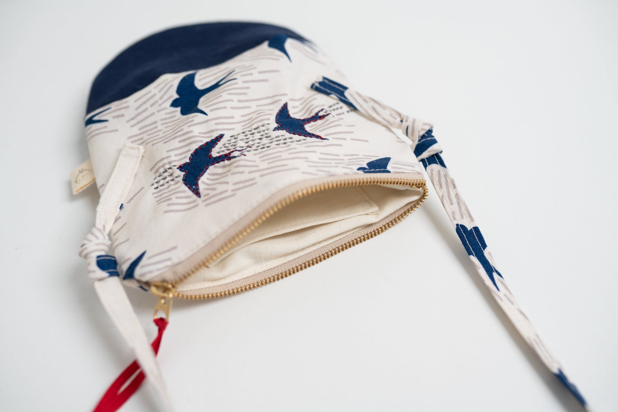 Cross Body Bag - Blue Swallows (PRE-ORDER)