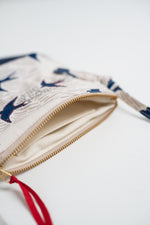 Load image into Gallery viewer, Cross Body Bag - Blue Swallows (PRE-ORDER)
