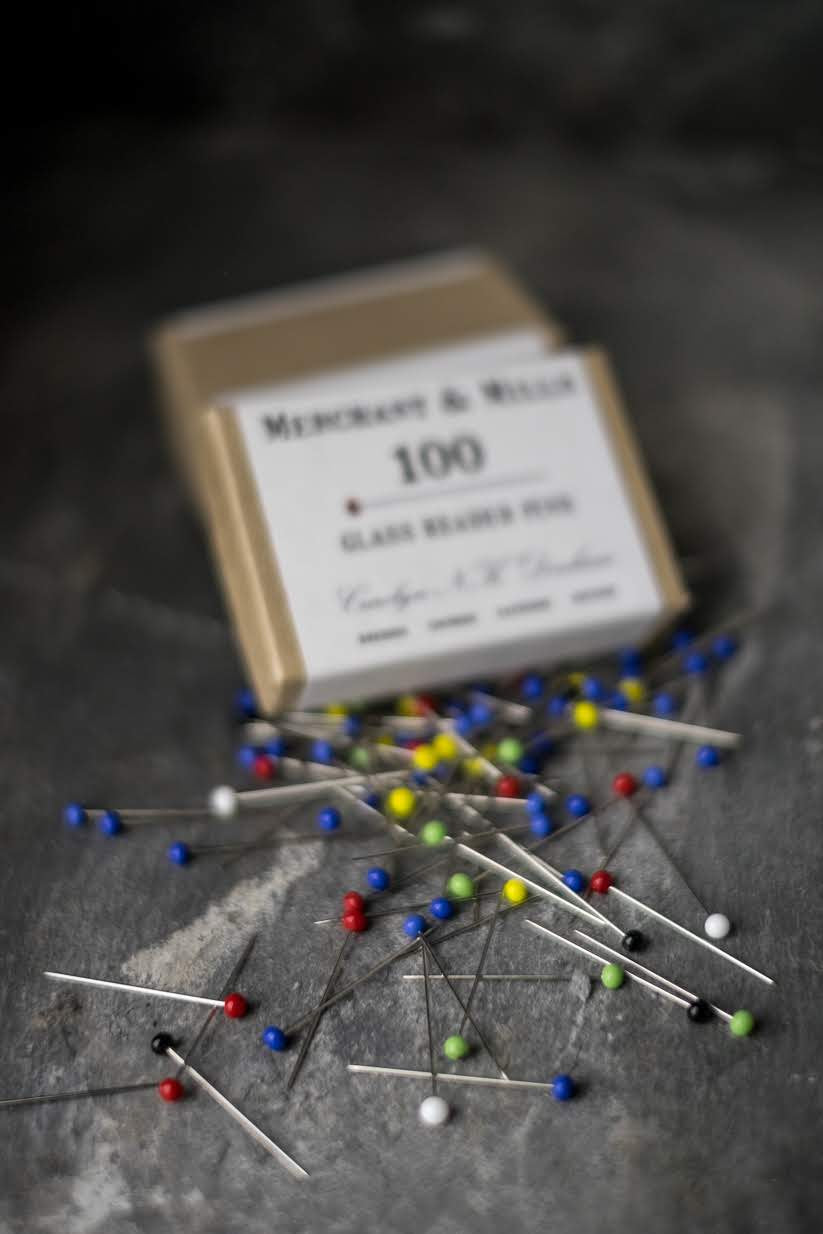 Glass Headed Pins (Merchant and Mills)